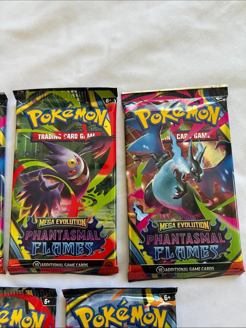 Pokémon TCG: Phantasmal Flames Booster Packs - Colorful Artwork